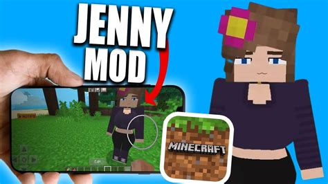 jenny mod minecraft pe|mcpetutorials jenny mod.